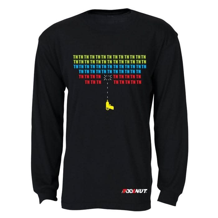 Tool Nut Invaders Long Sleeve Black T-Shirt