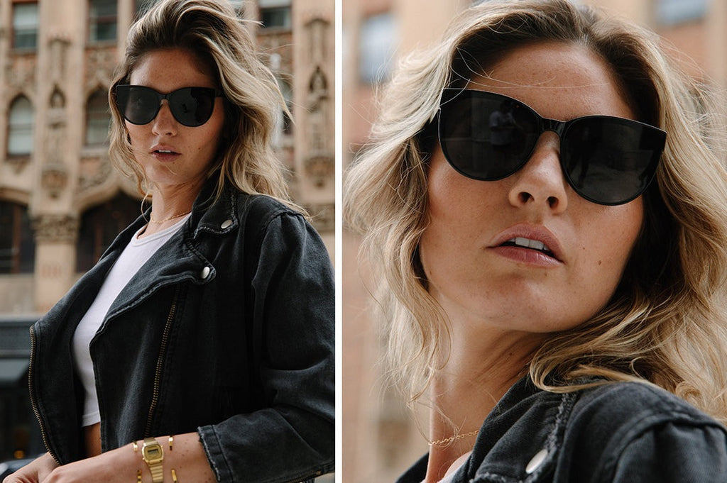 Heat Wave Carat BLACK Sunglasses