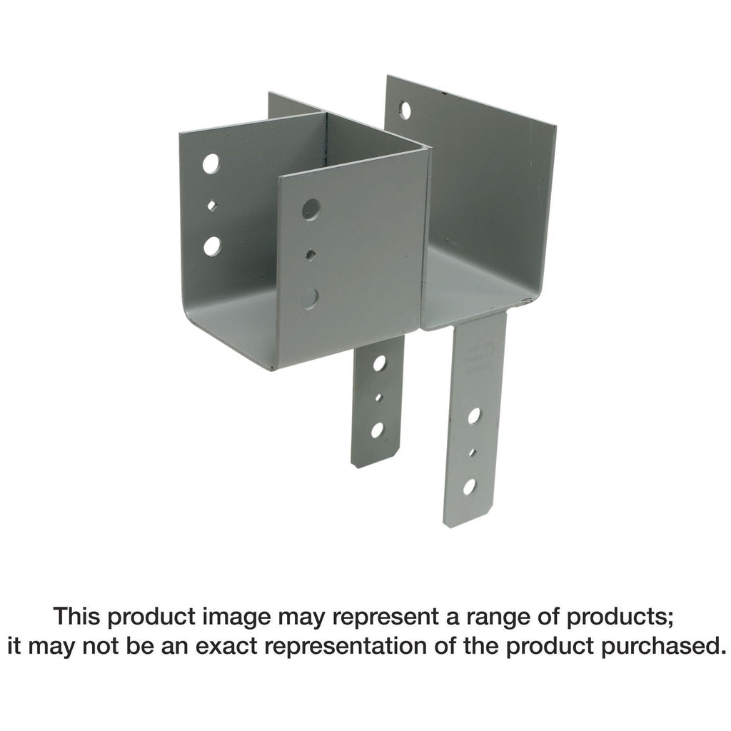 Simpson Strong-Tie ECCLR666HDG ECCLR HDG L-Shape End Column Cap for 6x Beams, 6x Post, Skewed Right