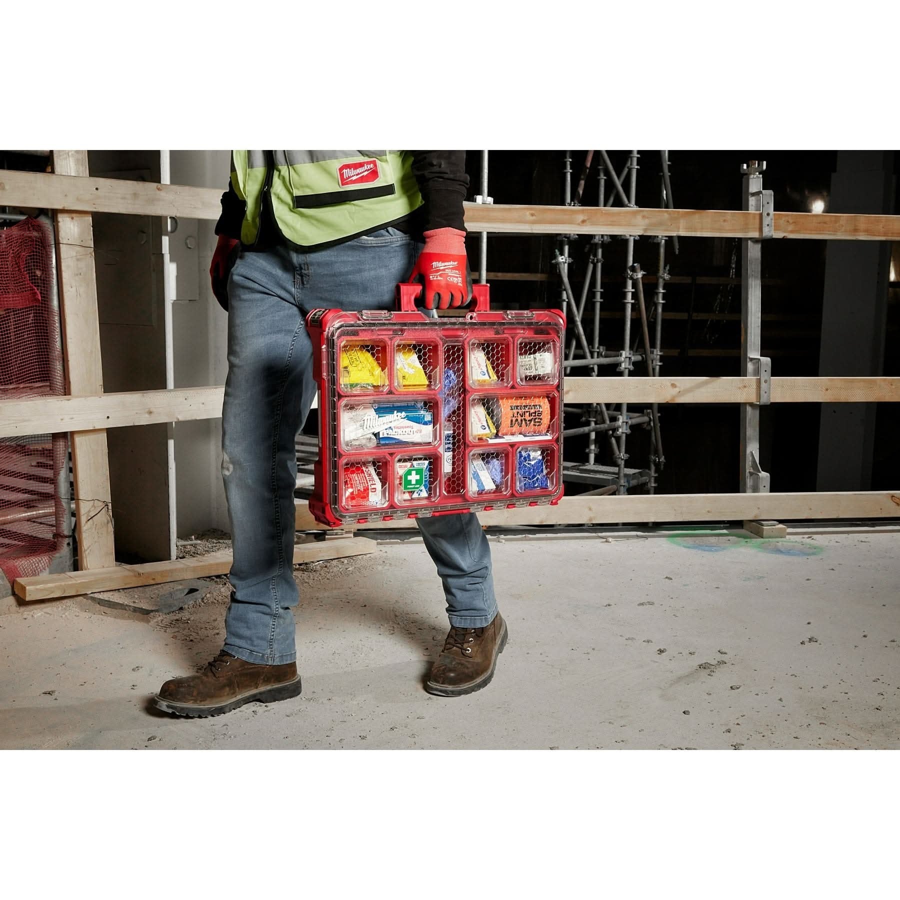 Milwaukee 48-73-8430C Class B Type III PACKOUT First Aid 193-Piece Kit