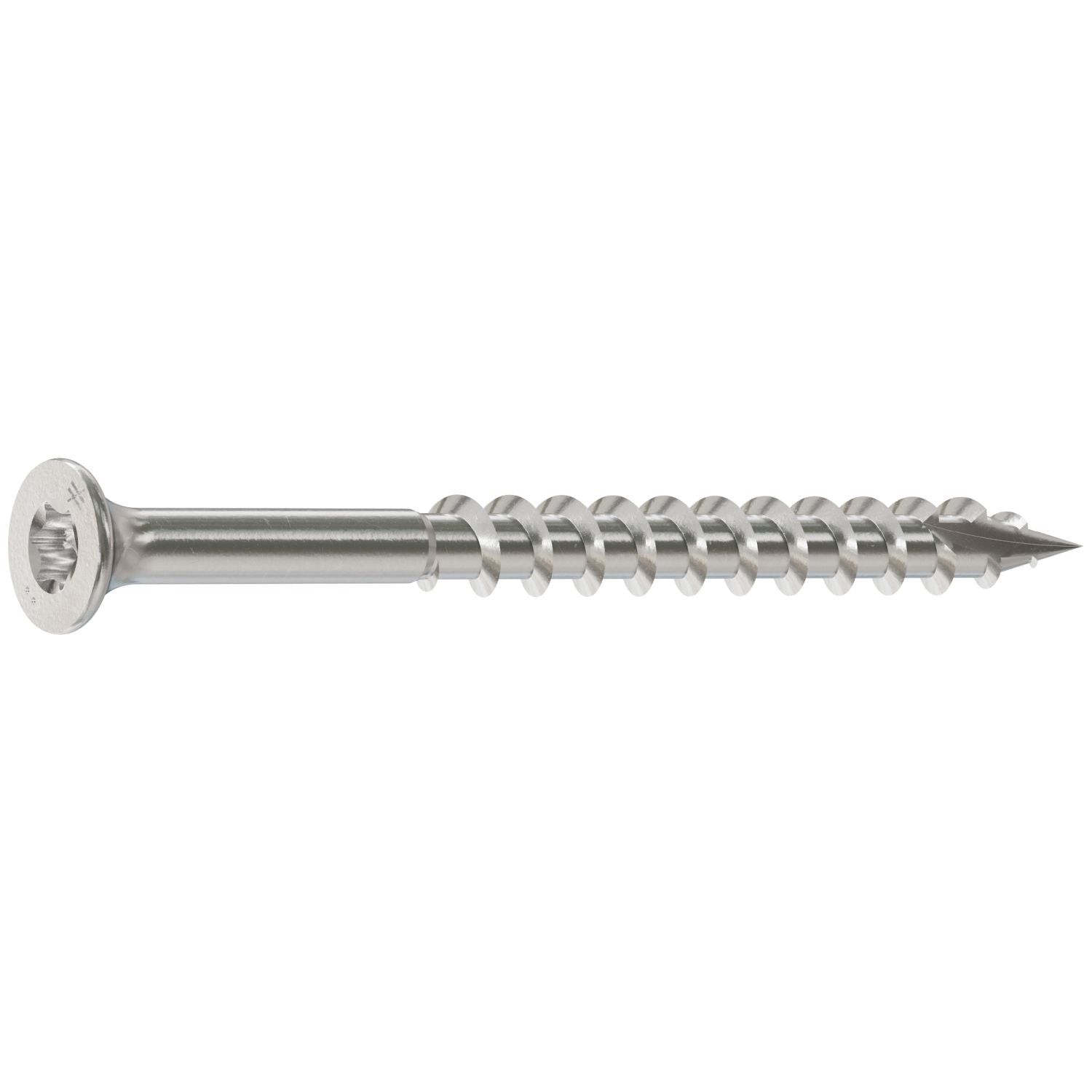 Simpson Strong-Tie S10C250DTP Bugle-Head Wood Screw, 6-Lobe Drive, #10 x 2-1/2-in. T25, Type 305, 350-Pack