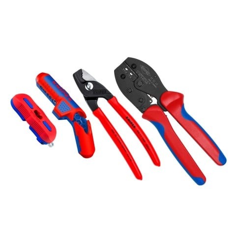 Knipex 4 Pc Solar Tool Set (9K 00 80 190 US)