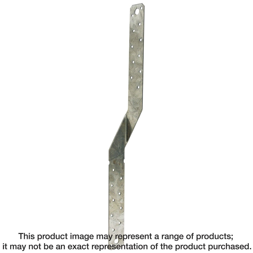 Simpson Strong-Tie MTS16Z MTS 16-in. 16-Gauge ZMAX Galvanized Medium Twist Strap