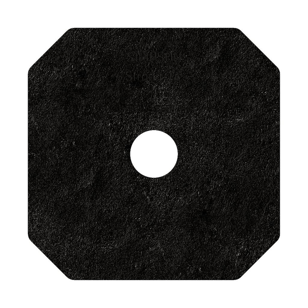 Simpson Strong-Tie APVDW56 Outdoor Accents Avant Collection Z-MAX, Black Powder-Coated Decorative Washer