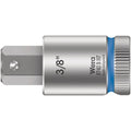 Wera 8740 B Hf Zyklop Bit Socket With Holding Function, 3/8-in. Drive, 3/8-in.x38.5-mm.