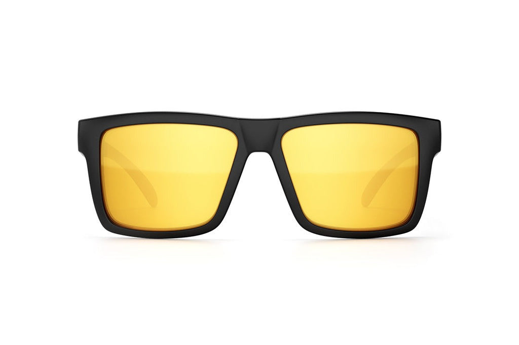 Heat Wave VISE Z87 Black Frame Gold Lens Sunglasses