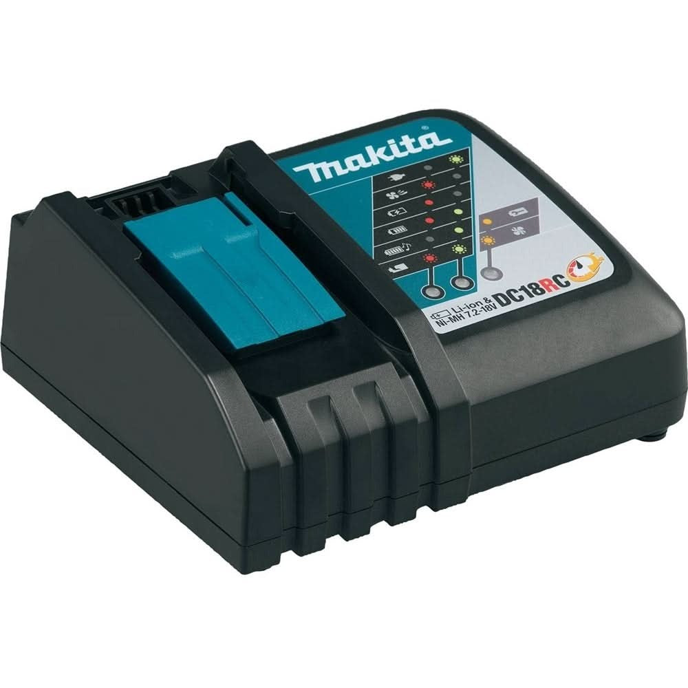 Makita DC18RC 18V LXTÂ® Lithium-Ion Rapid Optimum Charger