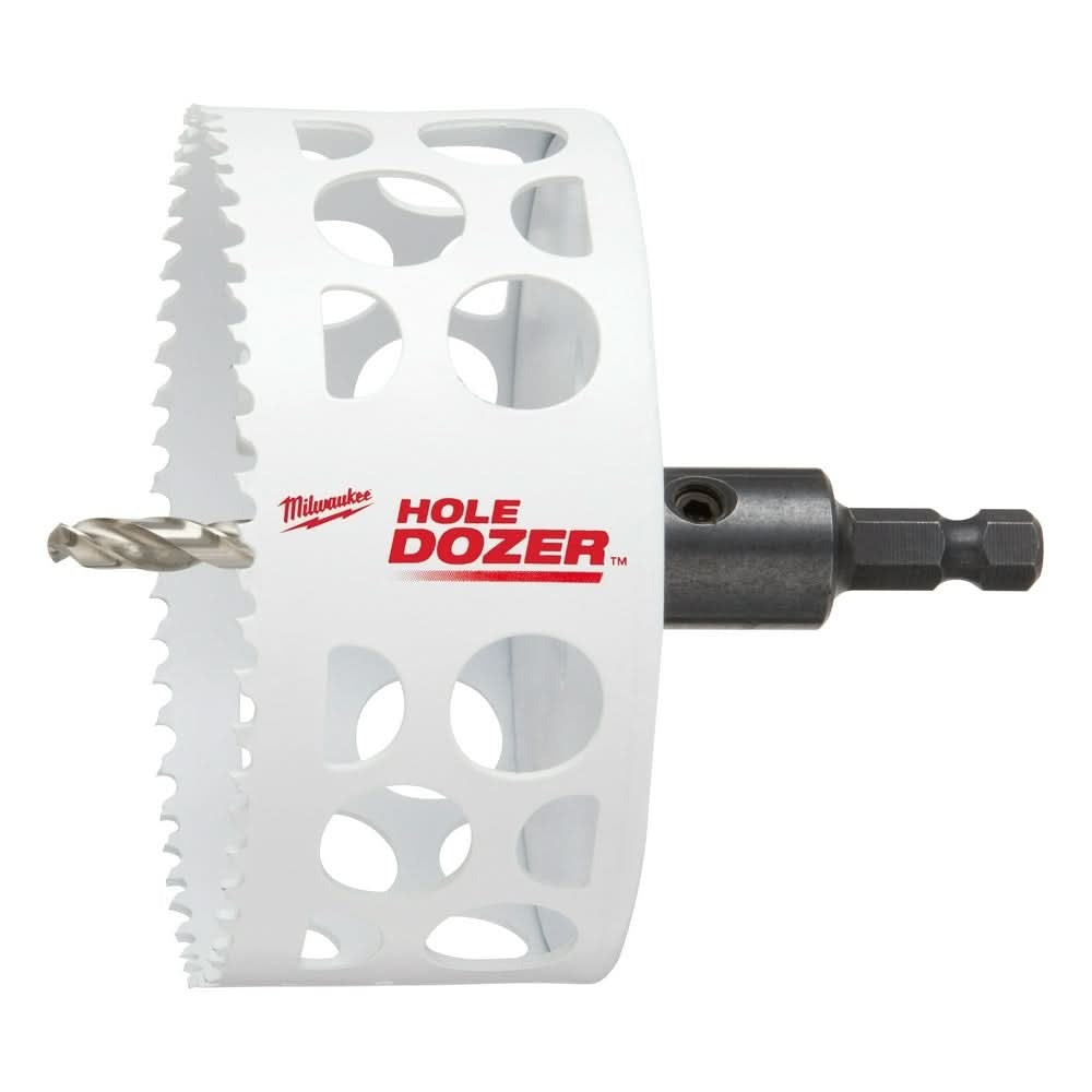 Milwaukee 49-56-9685 4-Inch Hole Dozer Bi-Metal Hole Saw with Arbor