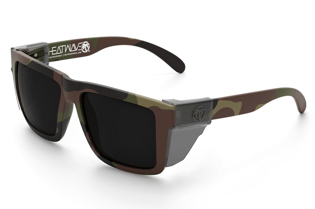 Heat Wave XL VISE Z87 Fleck Camo Sunglasses