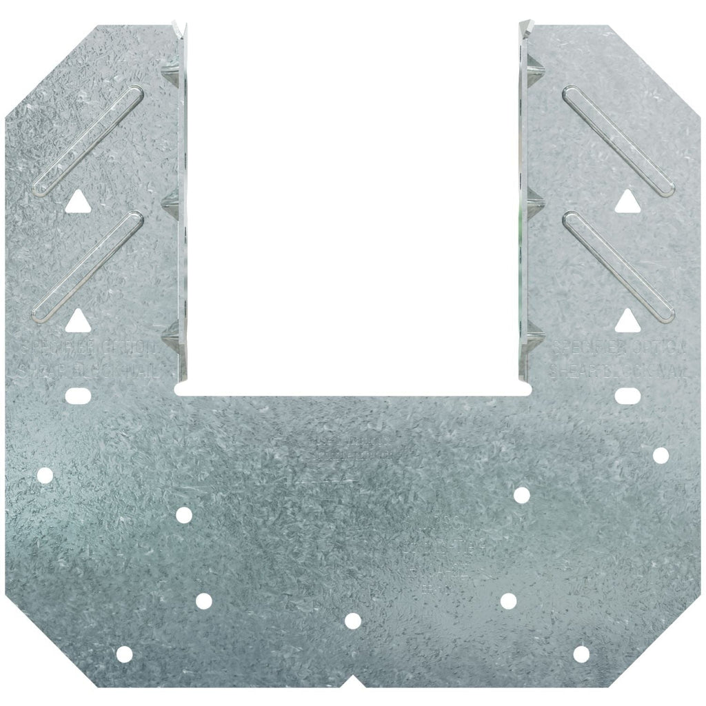 Simpson Strong-Tie H10A-2Z H10A-2 18-Gauge ZMAX Galvanized Hurricane Tie
