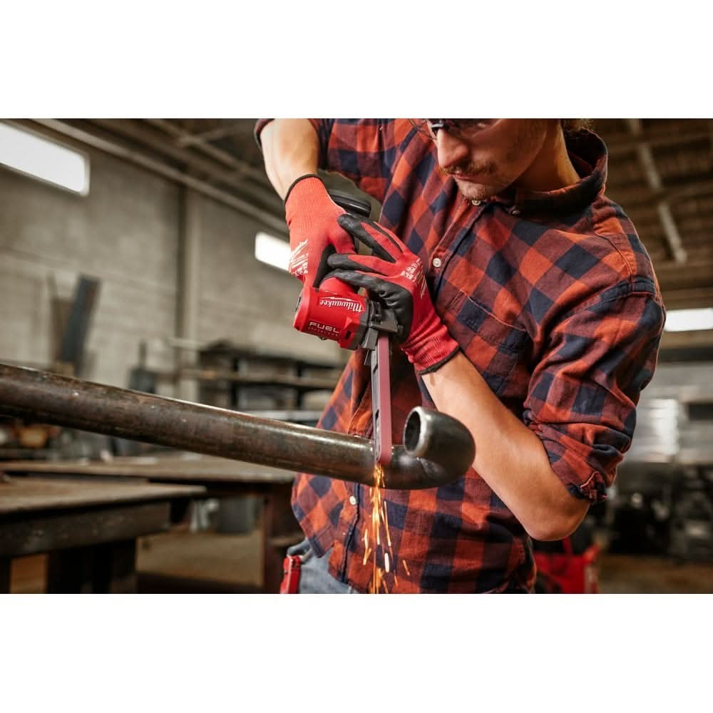 Milwaukee 2482-20 M12 FUEL 1/2" X 18" Bandfile Belt Sander, Tool Only