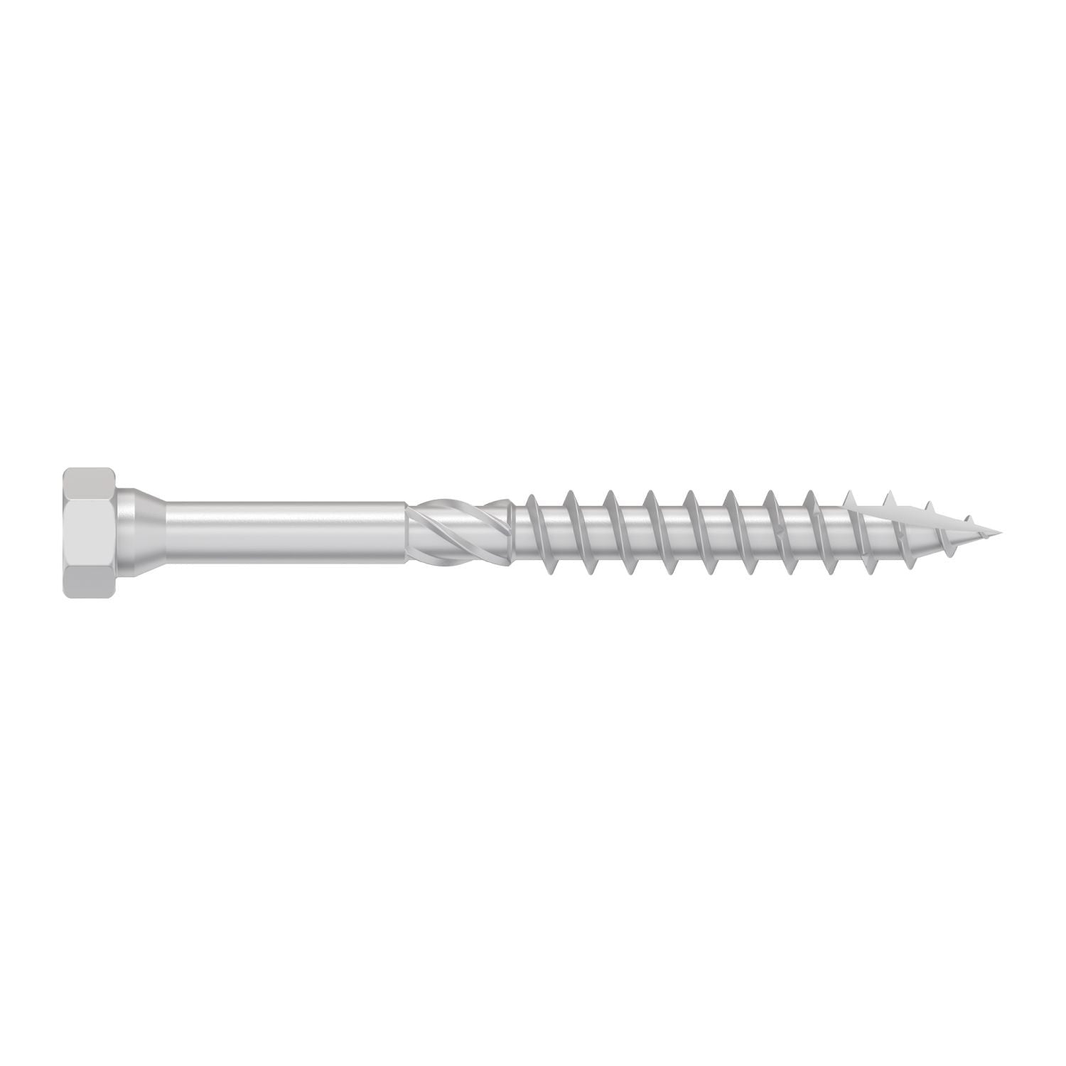 Simpson Strong-Tie Strong-Drive SDHR COMBO-HEAD Screw, 0.315-in. x 4-in., Blue Zinc, 100-Pack (SDHR31400)