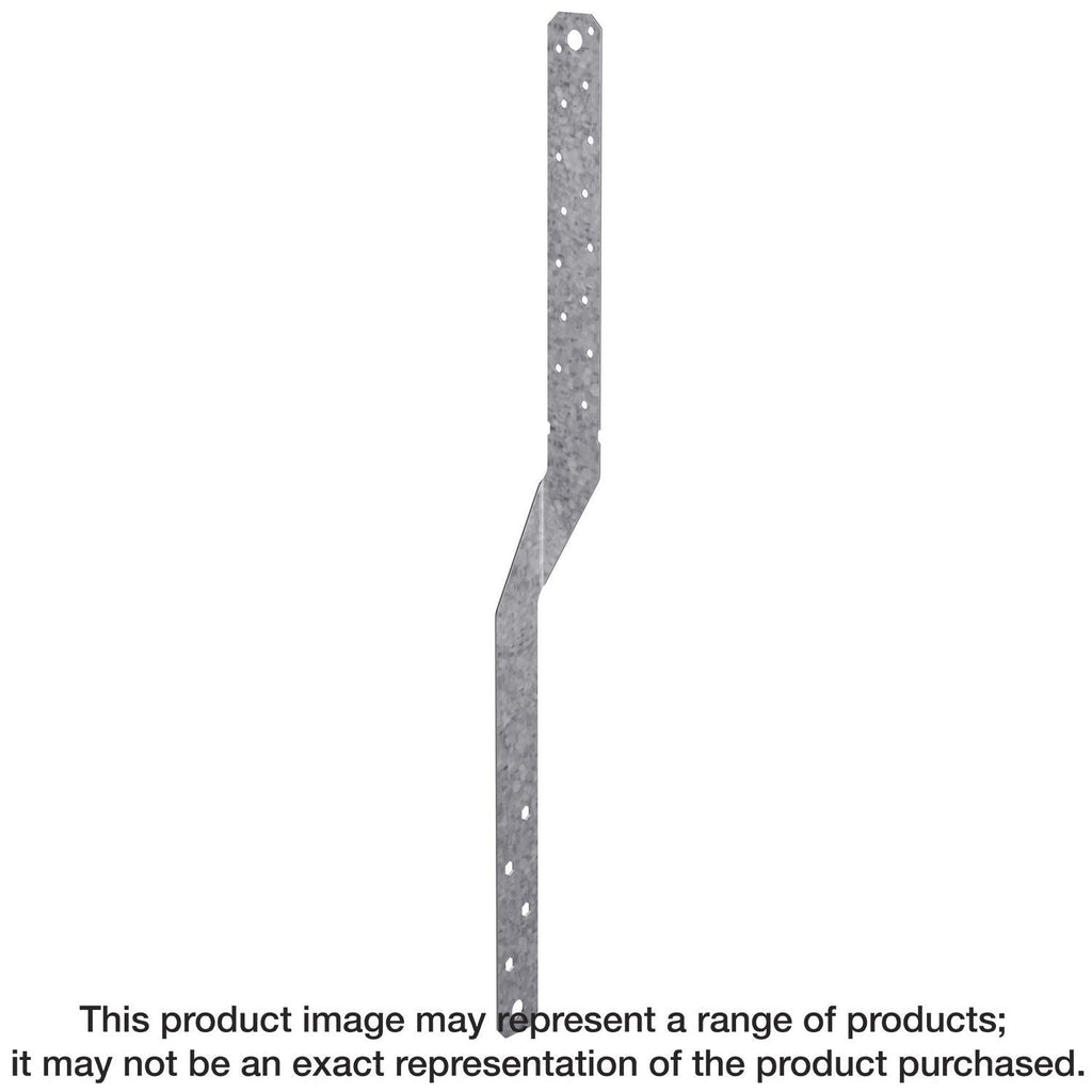 Simpson Strong-Tie MTSM16 MTSM 16-in. 16-Gauge Medium Twist Strap for Masonry