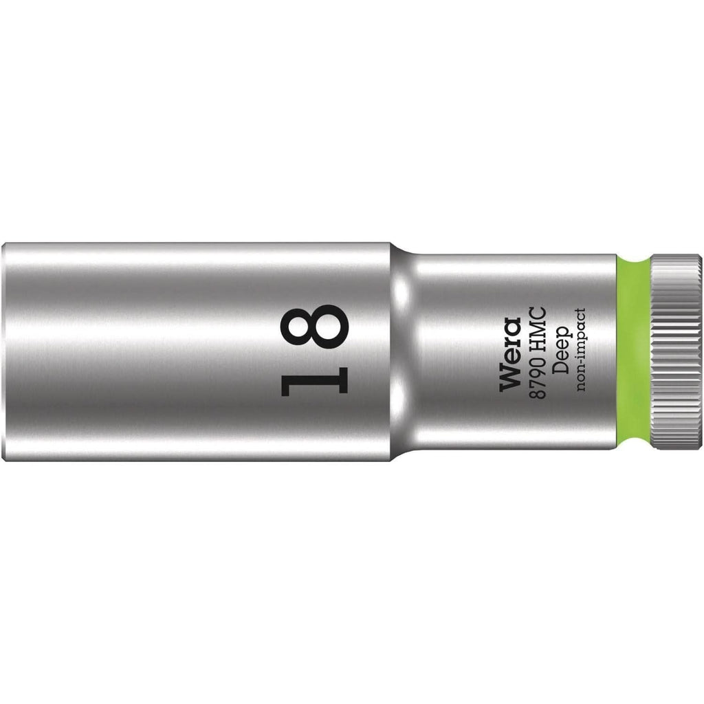 Wera 8790 Hmc Deep Socket With 1/2-in. Drive, 18x83-mm.
