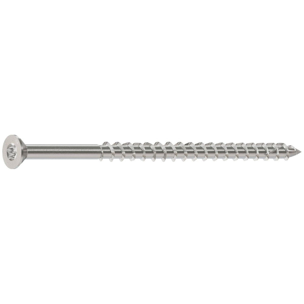 Simpson Strong-Tie T10350WP1 Deck-Drive DWP WOOD SS Screw, #10 x 3-1/2-in. T-25, Flat Head, Type 316, 1-lb.