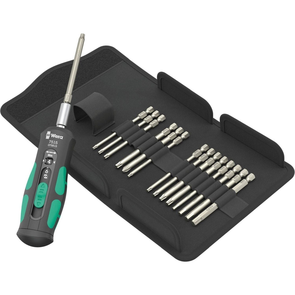 Wera 7515/16 Kraftform Safe-Torque Speed Universal 1, 16-Pieces