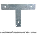 Simpson Strong-Tie 128T 12-in. x 8-in. 14-Gauge Galvanized T Strap