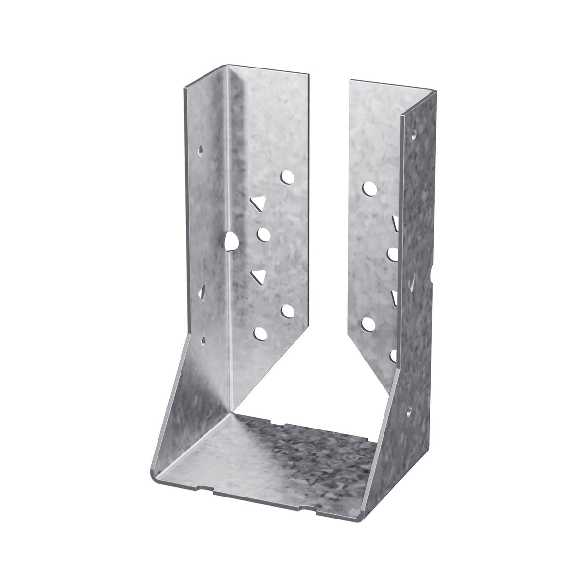 Simpson Strong-Tie HUC26-2 HUC Galvanized Face-Mount Concealed-Flange Joist Hanger for Double 2x6