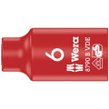 Wera 8790 B VDE Zyklop 3/8-in. Socket, Insulated, 6x46-mm.