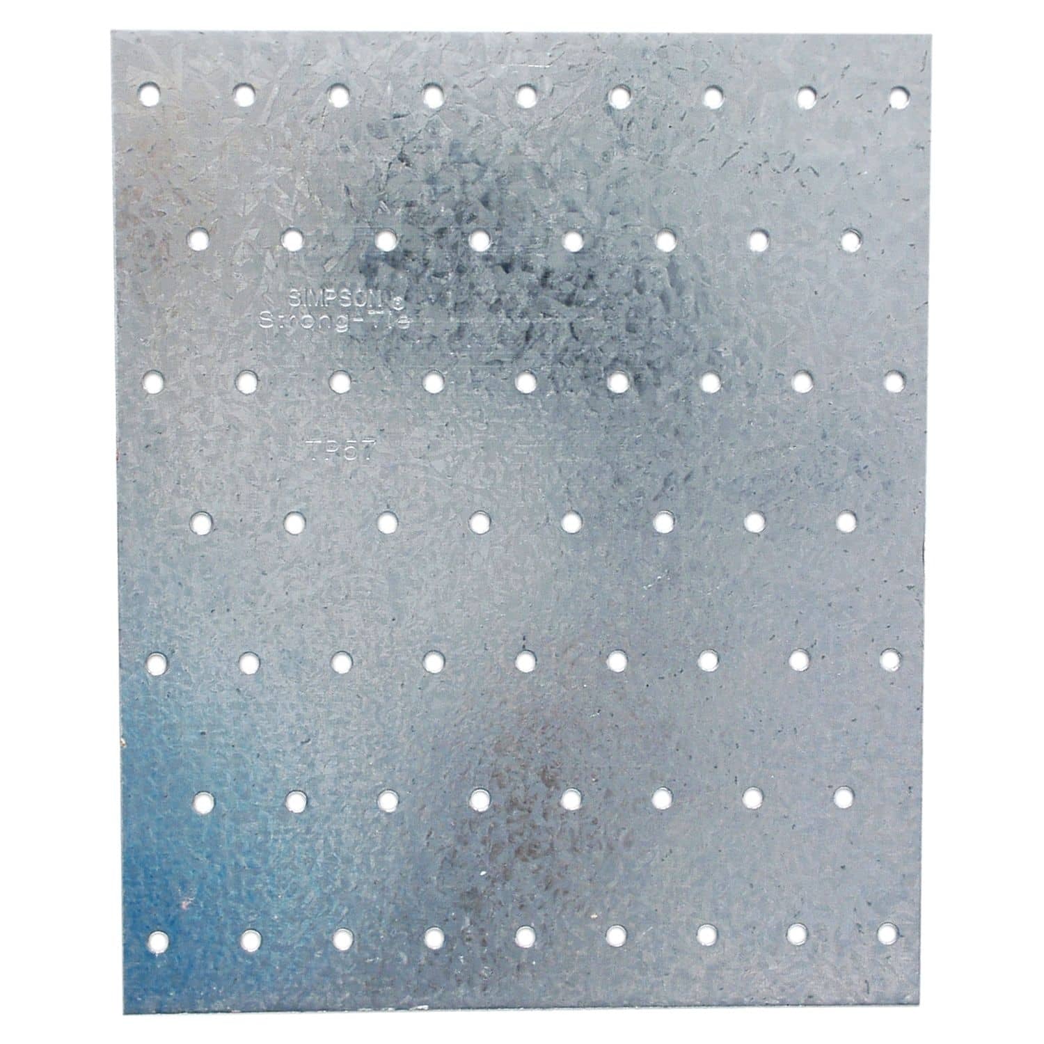 Simpson Strong-Tie TP57 TP 5-3/4-in. x 7-in. 20-Gauge Galvanized Tie Plate