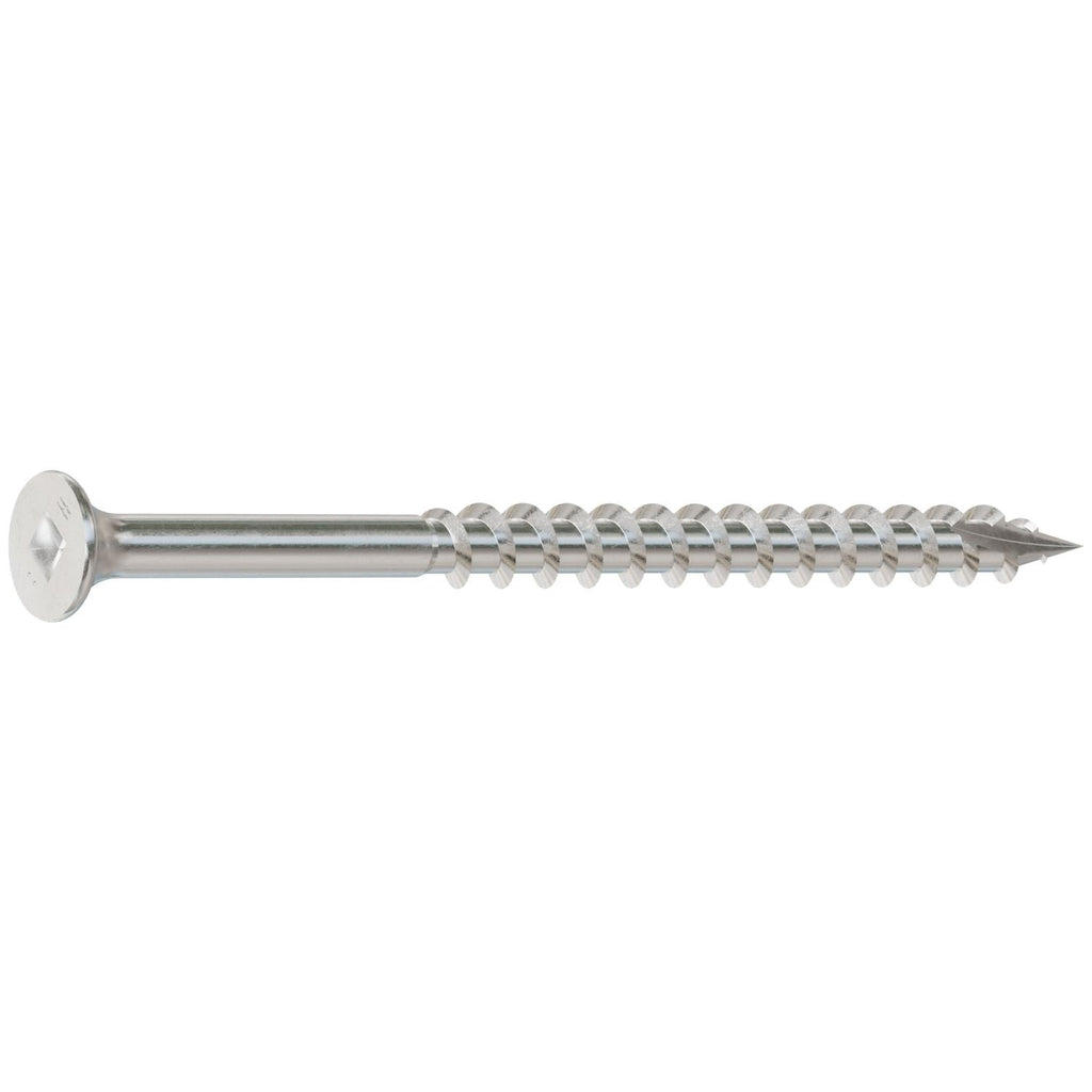 Simpson Strong-Tie S10300DBB Bugle-Head Wood Screw, Square Drive, #10 x 3-in. #2 Square, Type 305, 1500-Pack