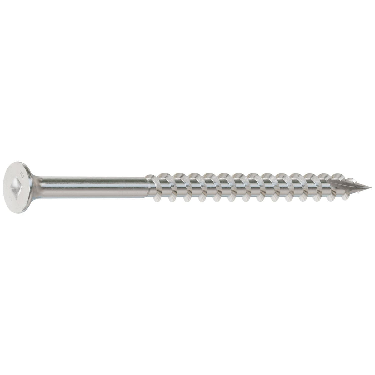 Simpson Strong-Tie S10300DBB Bugle-Head Wood Screw, Square Drive, #10 x 3-in. #2 Square, Type 305, 1500-Pack