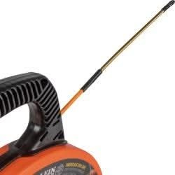 Klein Tools 56351 Fiberglass Fish Tape with Spiral Steel Leader, 100-Foot