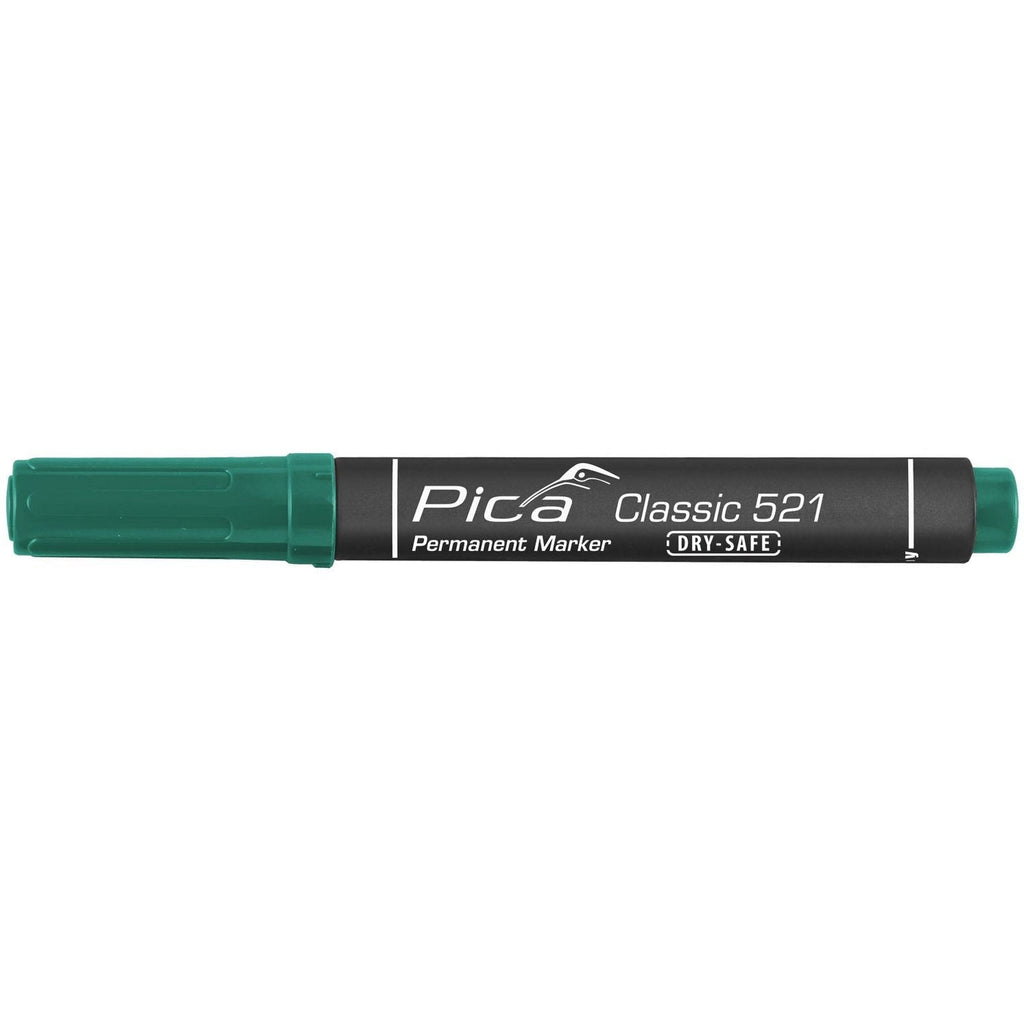 Pica 521/36 Green Permanent Marker, 1-Pack