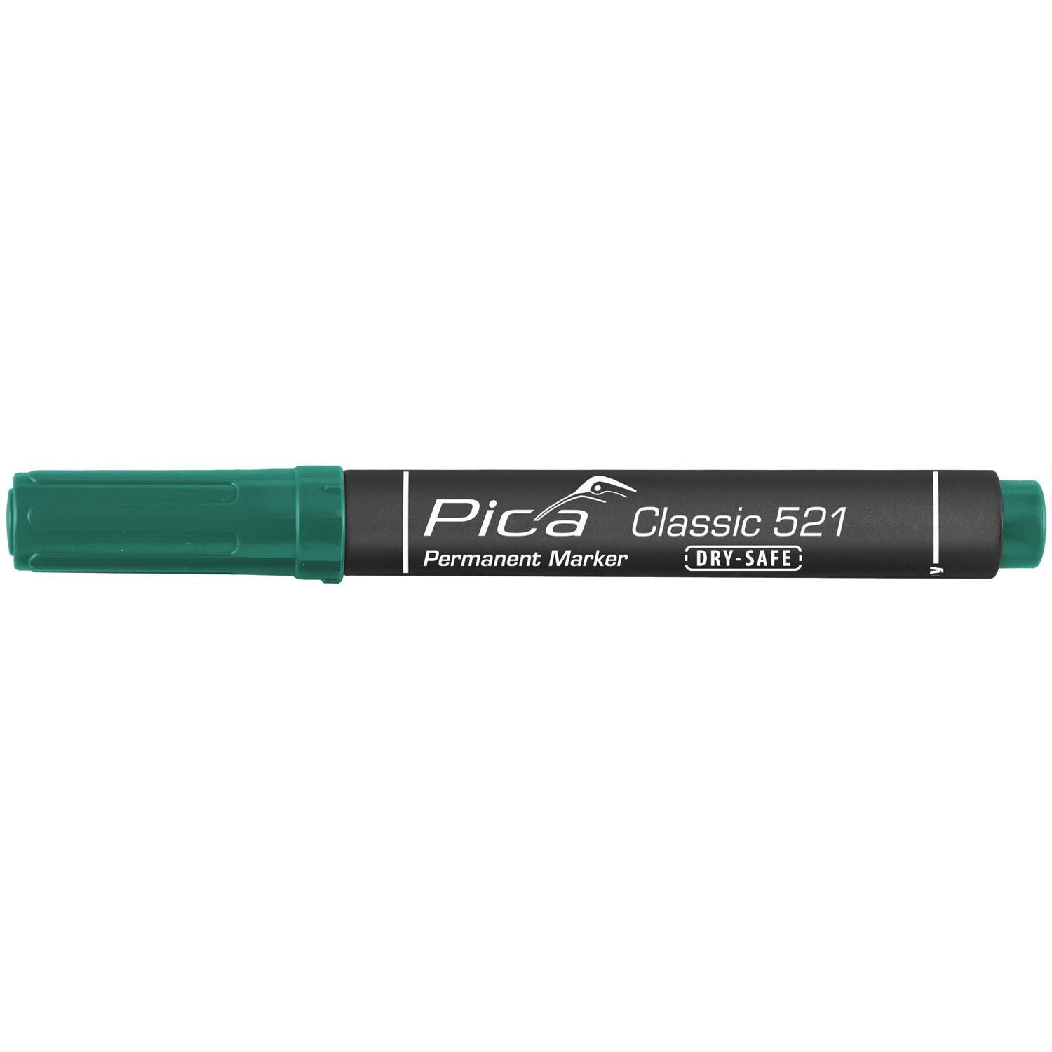 Pica 521/36 Green Permanent Marker, 1-Pack