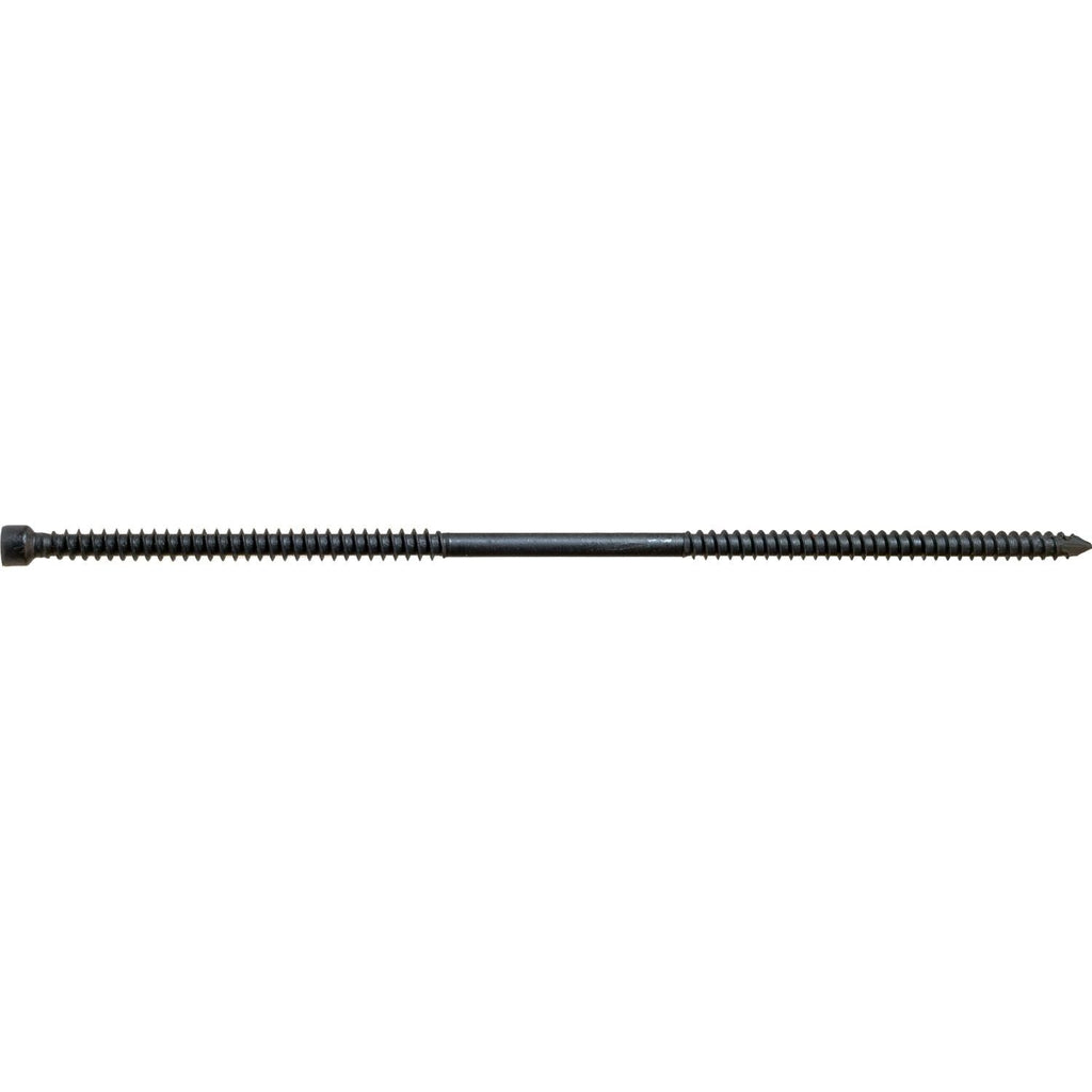 Simpson Strong-Tie SWD221034DBB-R30 Strong Drive SWD Double-Threaded Screw, 0.235-in. x 10-3/4-in. T40, Black, 30-Pack