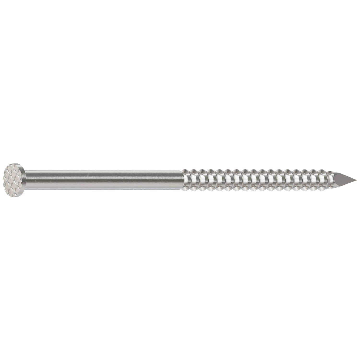 Simpson Strong-Tie T6SND1 Wood Siding Nail, 2-in. x .092-in. Type 316 Stainless Steel, 1-lb.
