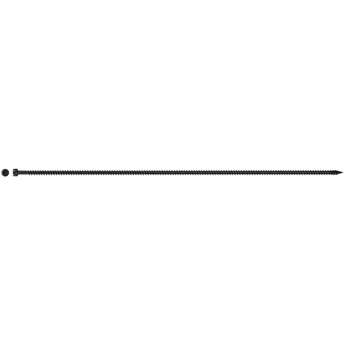 Simpson Strong-Tie SDCFC10X600 Strong-Drive SDCFC TIMBER-CFC Screw, 0.390-in. x 23-5/8-in. T50, E-Coat, 50-Pack