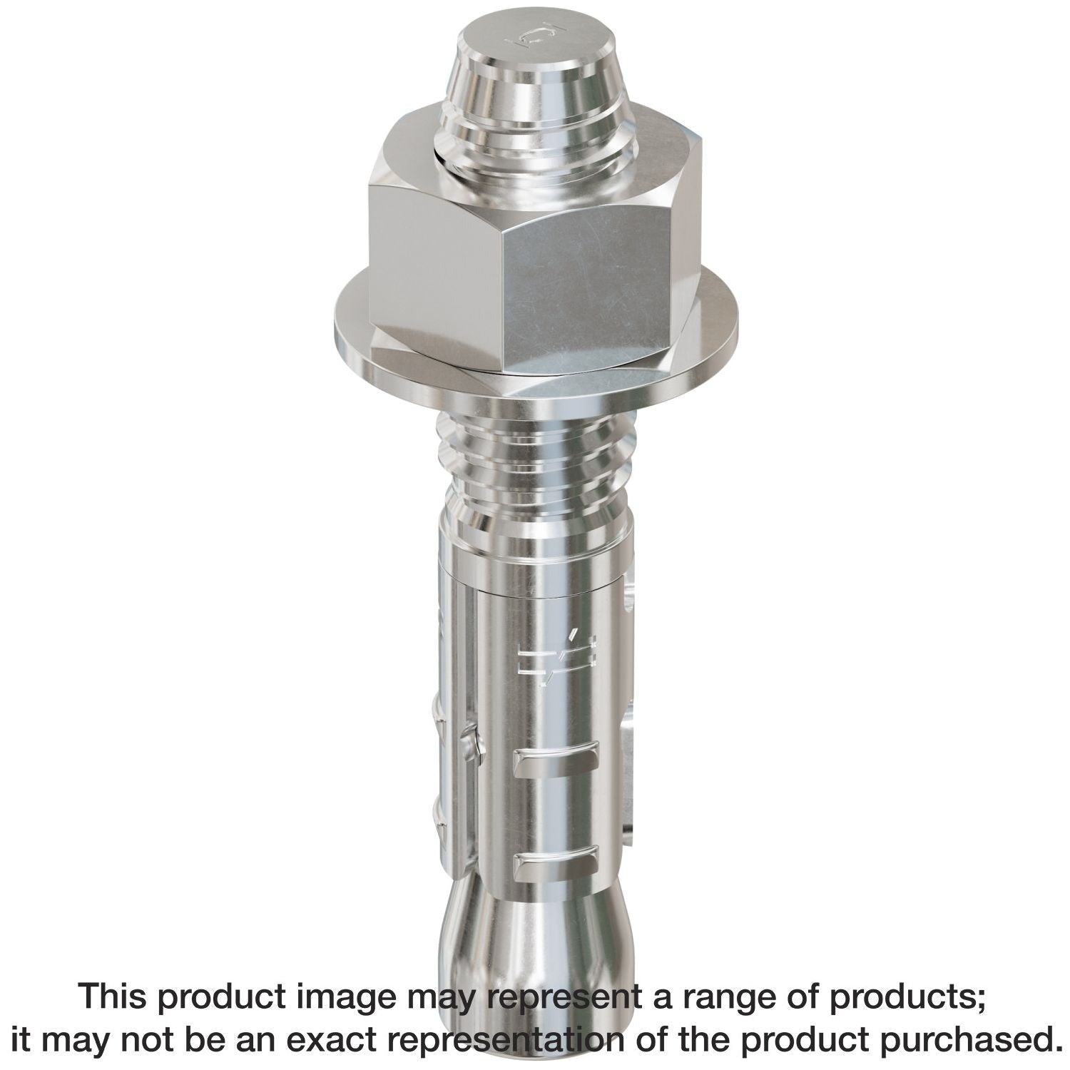 Simpson Strong-Tie STB2-502344SSR25 Strong-Bolt 2, 1/2-in. x 2-3/4-in. Type 304 Stainless-Steel Wedge Anchor, 25-Pack