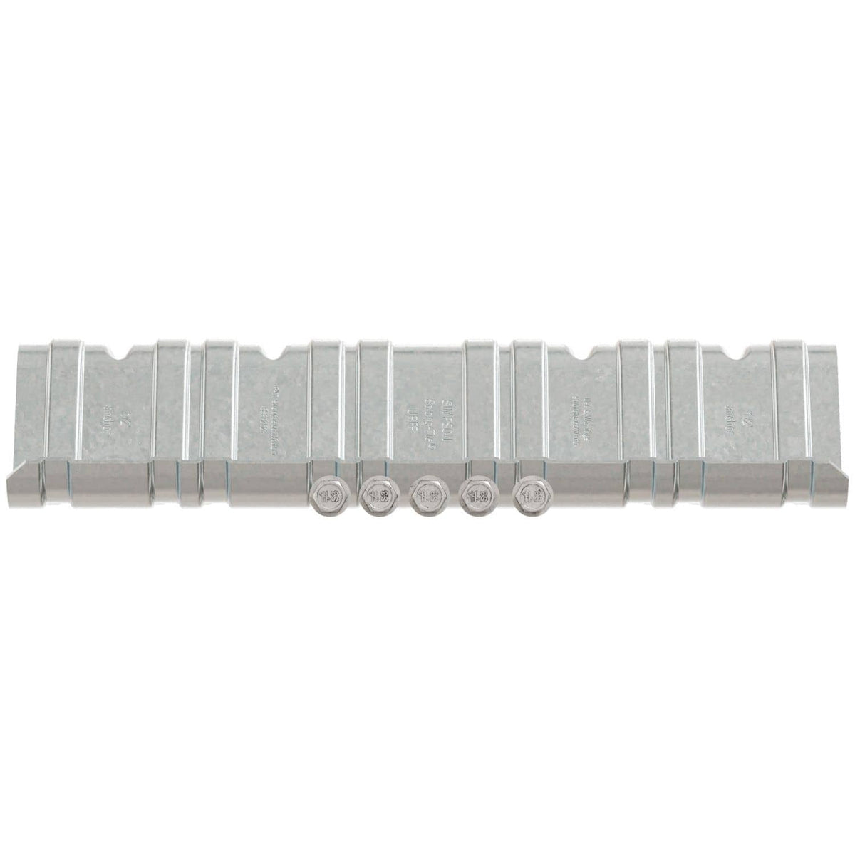 Simpson Strong-Tie URFP-SDS3HDG URFP 10-5/8-in. x 6-1/4-in. HDG Universal Retro Foundation Plate with Screws