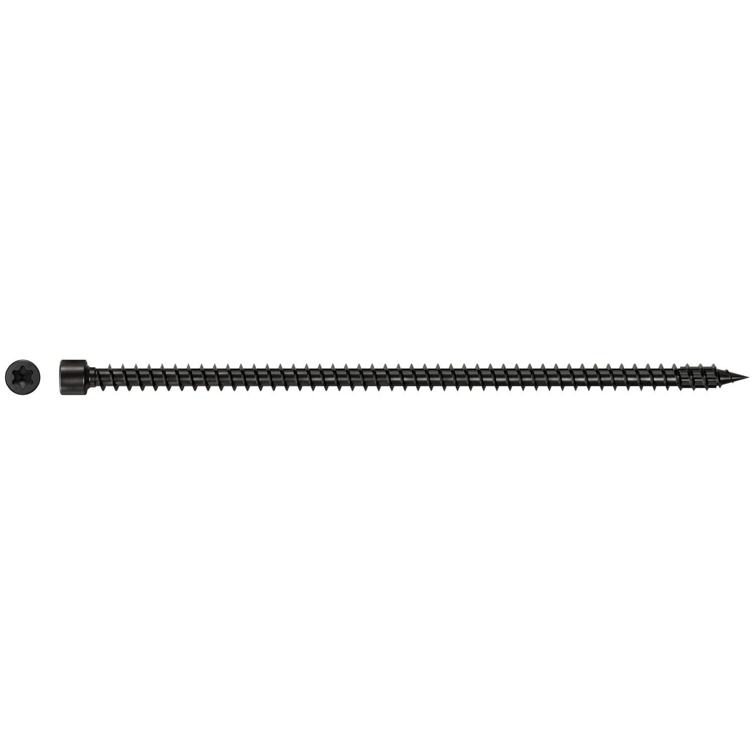 Simpson Strong-Tie SDCFC8X200-R50 Strong-Drive SDCFC TIMBER-CFC Screw, 0.315-in. x 7-7/8-in. T40, E-Coat, 50-Pack