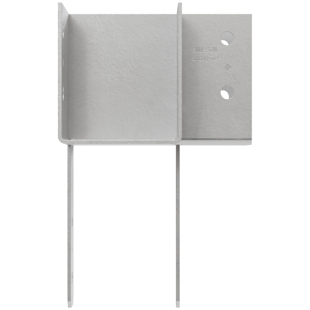 Simpson Strong-Tie ECCLL666HDG ECCLL HDG L-Shape End Column Cap for 6x Beams, 6x Post, Skewed Left