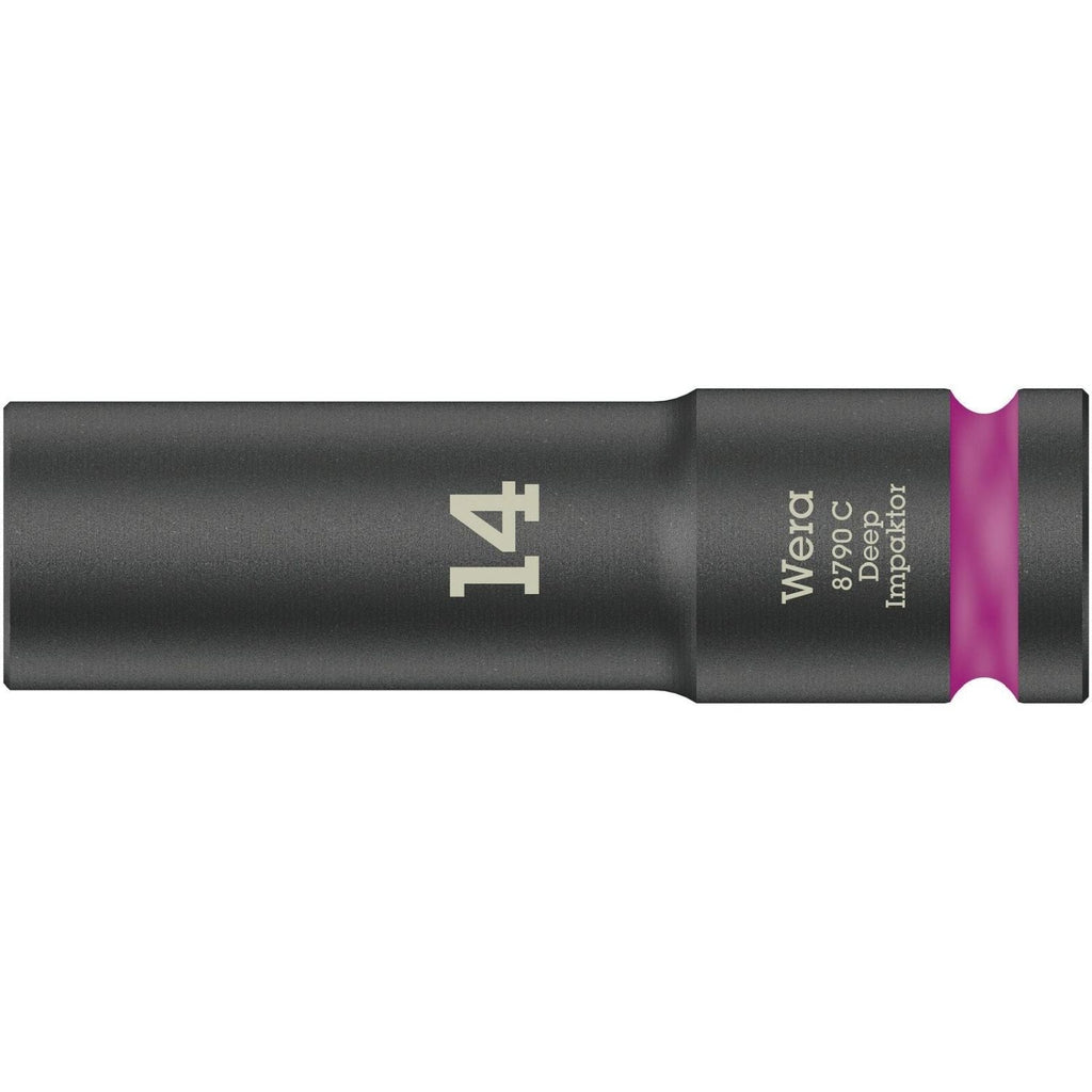 Wera 8790 C Impaktor Deep Socket With 1/2-in. Drive, 14x83-mm.