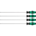 Wera 367/4 Torx Hf Kraftform Plus Screwdriver Set With Holding Function And 300-mm.-Long Blades, 4-Pieces