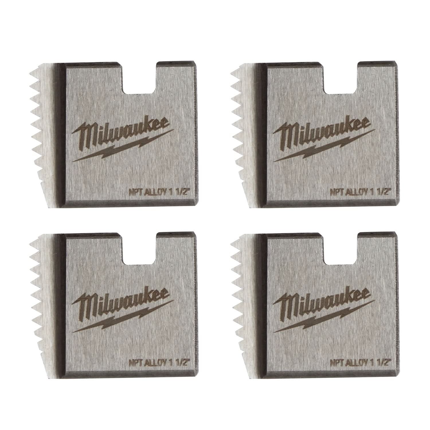 Milwaukee 48-36-1105 1-1/2" ALLOY NPT Portable Pipe Dies