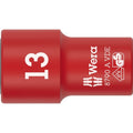 Wera 8790 A VDE Zyklop Socket, Insulated, With 1/4-in. Drive, 13x41-mm.