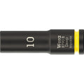 Wera 8790 B Impaktor Deep Socket With 3/8-in. Drive, 10x63-mm.