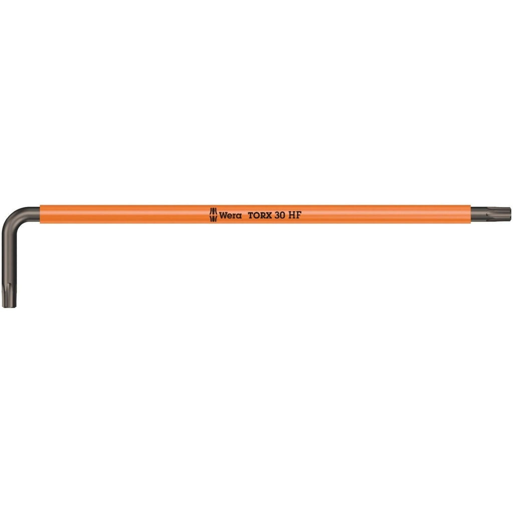Wera 967 Sxl Hf Torx L-Key Multicolour With Holding Function, Long, Torx 30x195-mm.