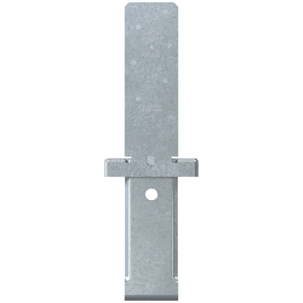 Simpson Strong-Tie CBSTQ66Z-SDS2 CBSTQ ZMAX Standoff Column Base for 6x6 w/ SDS Screws