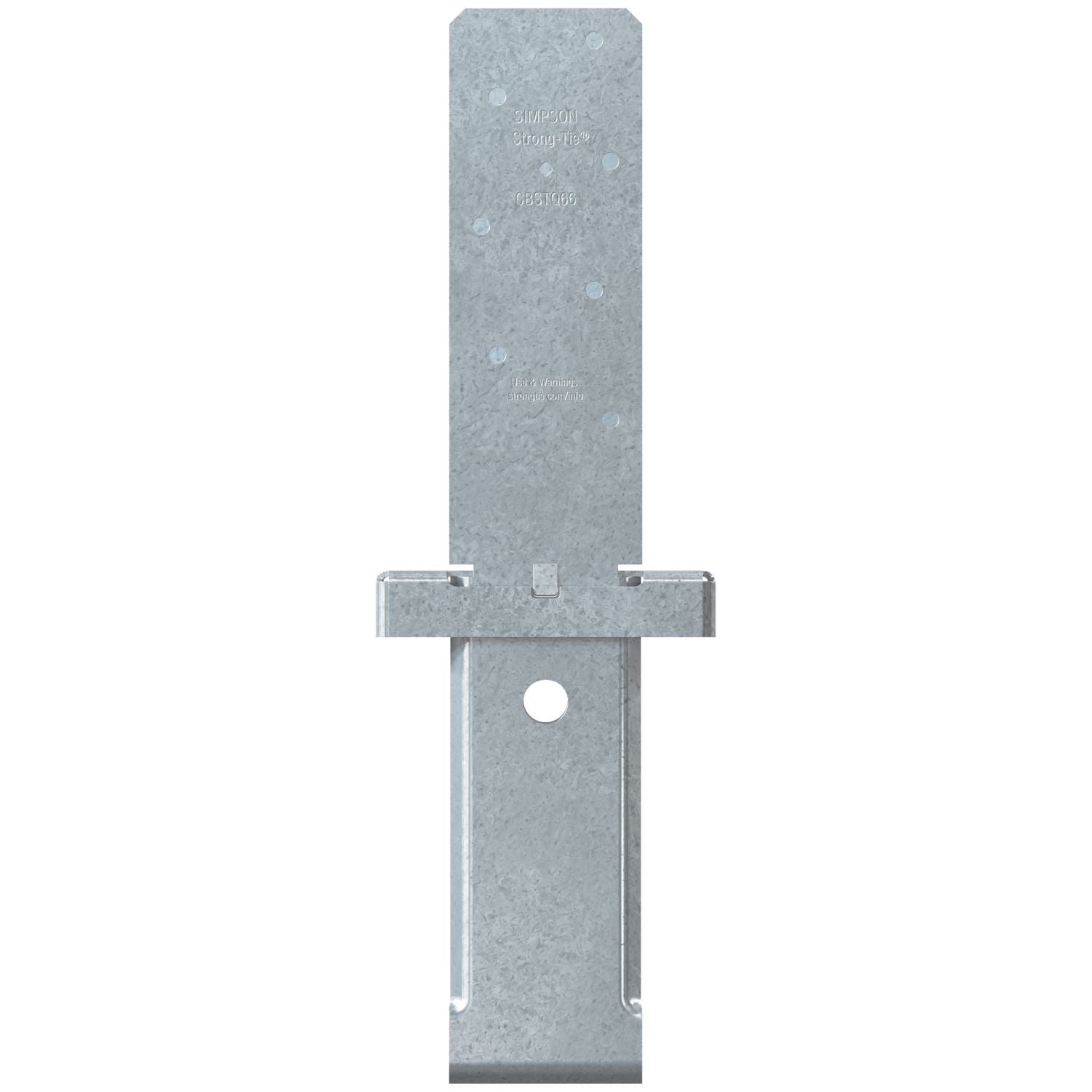 Simpson Strong-Tie CBSTQ66Z-SDS2 CBSTQ ZMAX Standoff Column Base for 6x6 w/ SDS Screws
