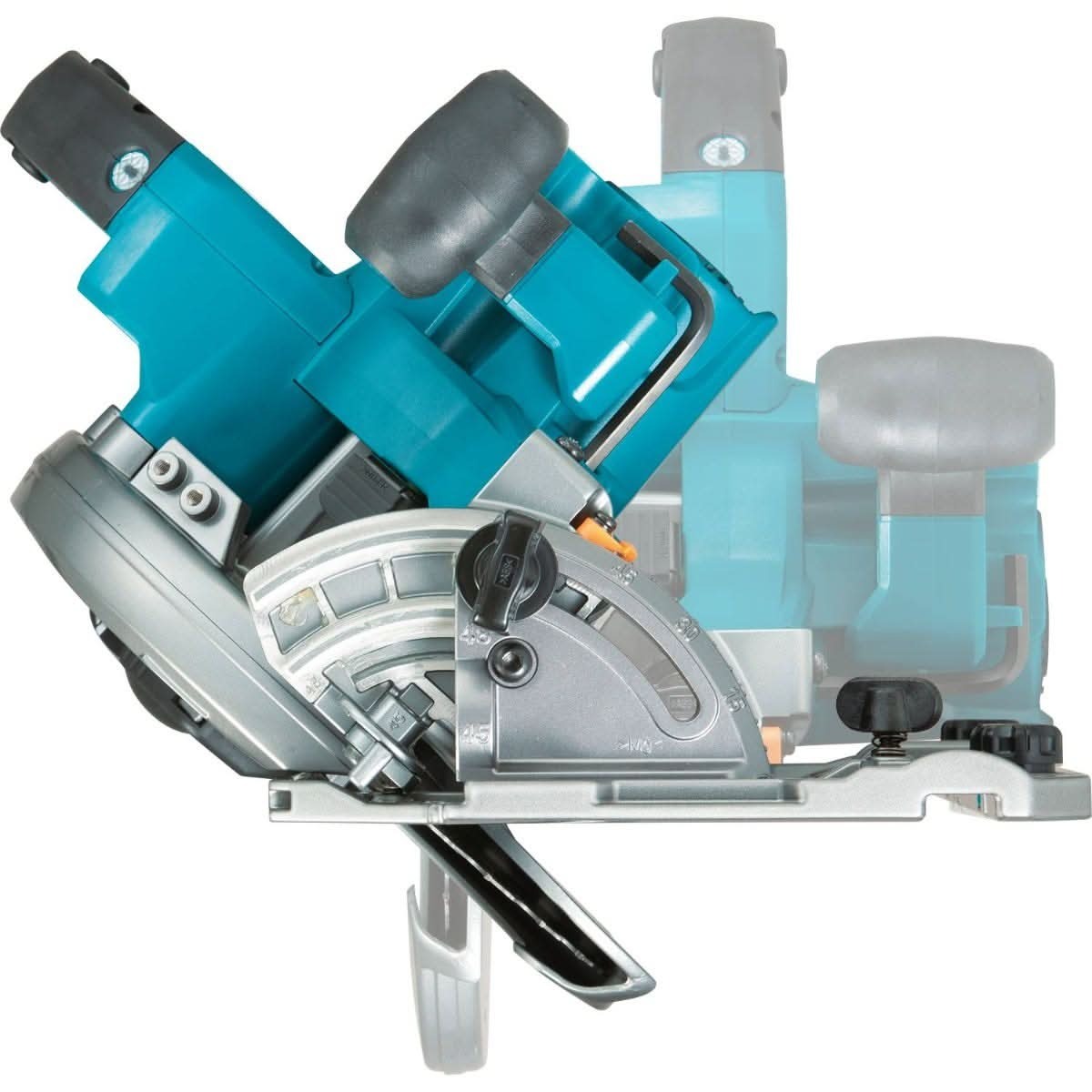Makita GSH02M1 40V max XGT Brushless Cordless 7-1/4" Circular Saw Kit with Guide Rail Compatible Base, AWS Capable, 4.0Ah