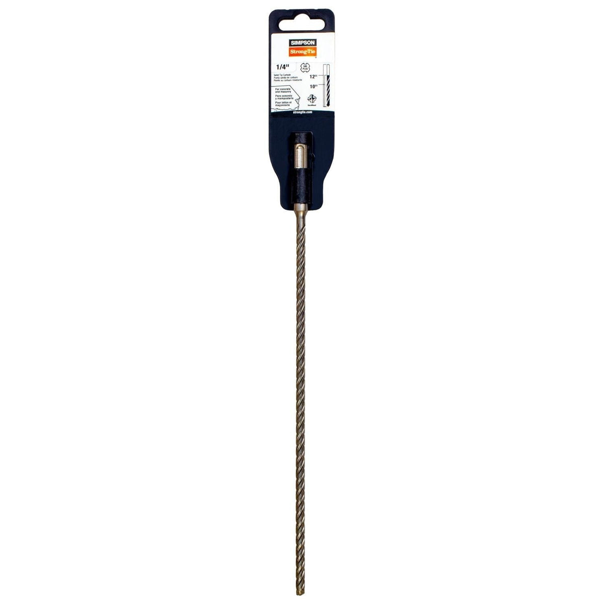 Simpson Strong-Tie MDPL01812 3/16-in. x 12-in. SDS-plus Shank Drill Bit