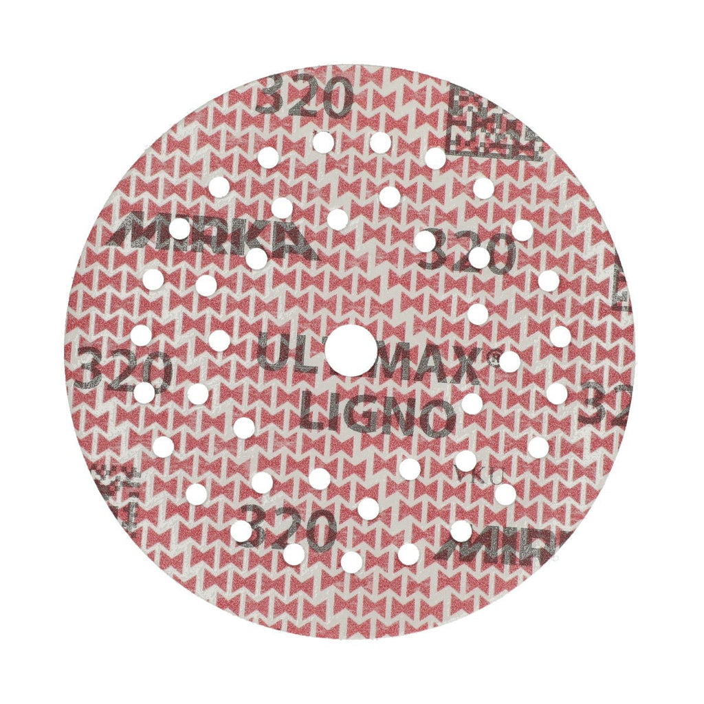 Mirka Ultimax Ligno 5-in. 40 Grit Multifit Grip Sanding Discs for Wood, 50-Pack (UL-5MF-040)