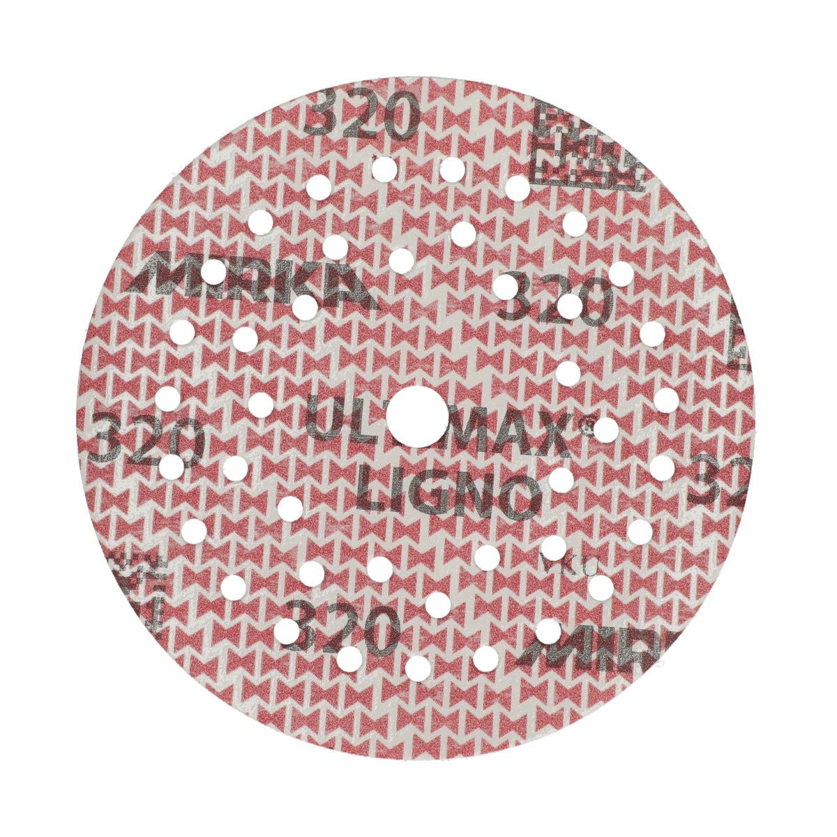 Mirka Ultimax Ligno 5-in. 40 Grit Multifit Grip Sanding Discs for Wood, 50-Pack (UL-5MF-040)