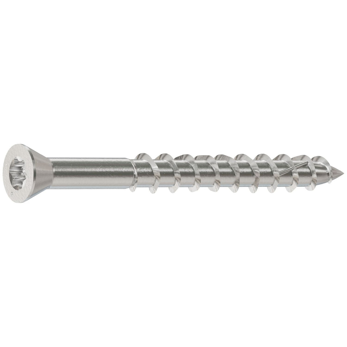 Simpson Strong-Tie T07162WP5 Deck-Drive DWP WOOD SS Screw, #7 x 1-5/8-in. T15, Trim Head, Type 316, 5-lb.