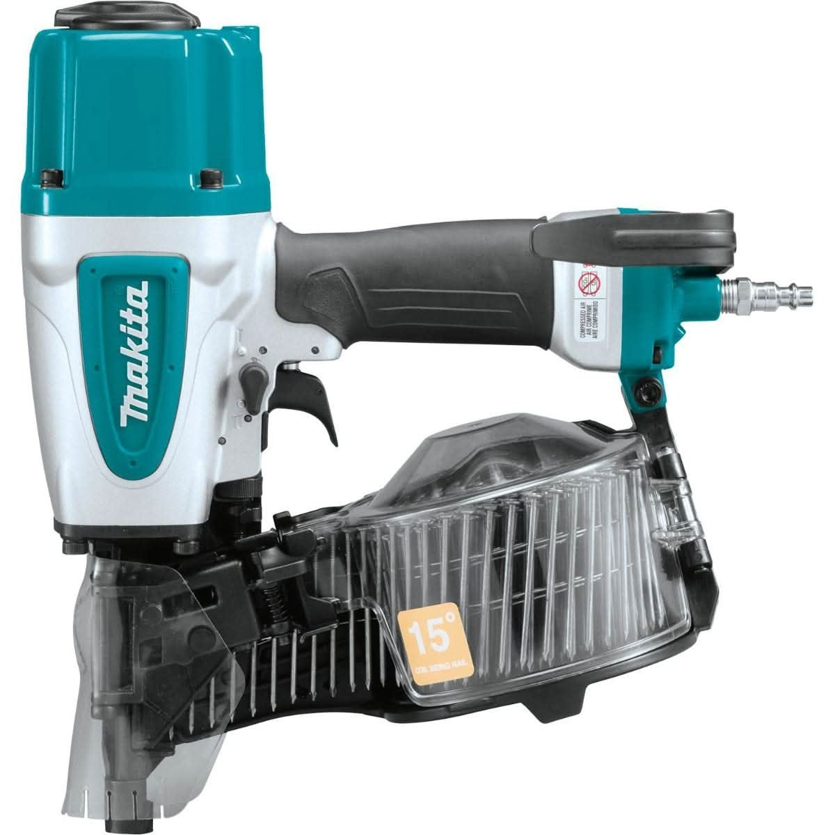 Makita AN613 15Ã‚Â° 2-1/2" Siding Coil Nailer